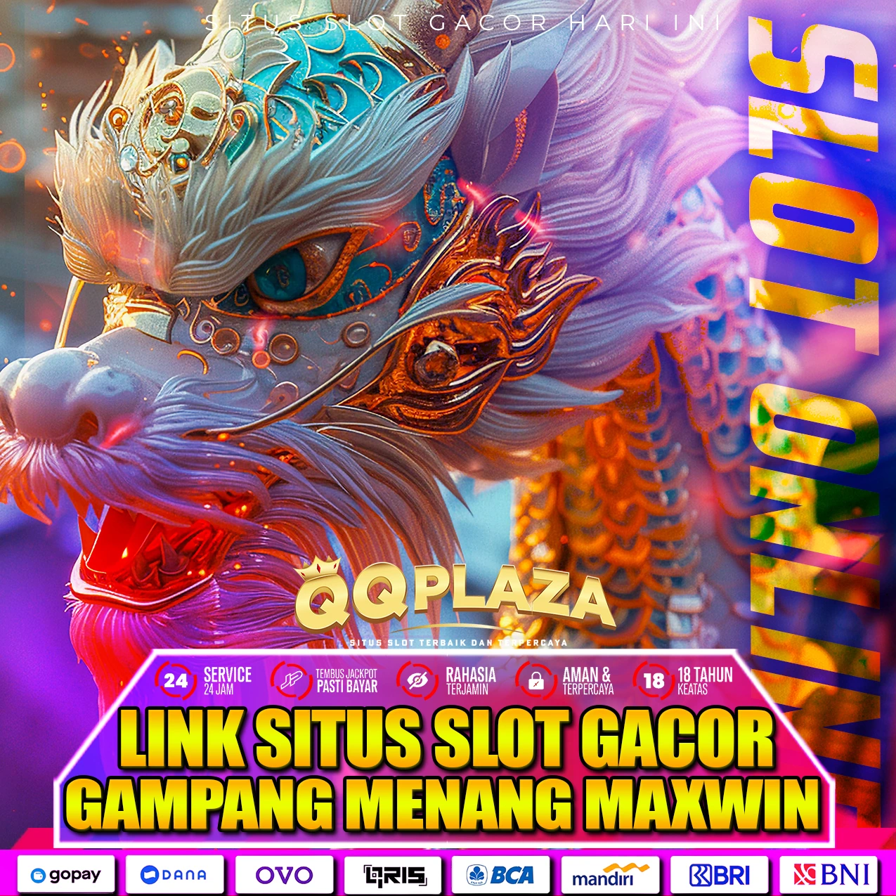 QQPLAZA Situs Slot Online Gacor Link Gampang Menang Slot88 Terbaru